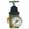 Dixon Norgren by 1 Series Non-Relieving Water Pressure Regulator with GC230 Gauge, 1/2 in PTF, 10 GPM Flow R43-406RG